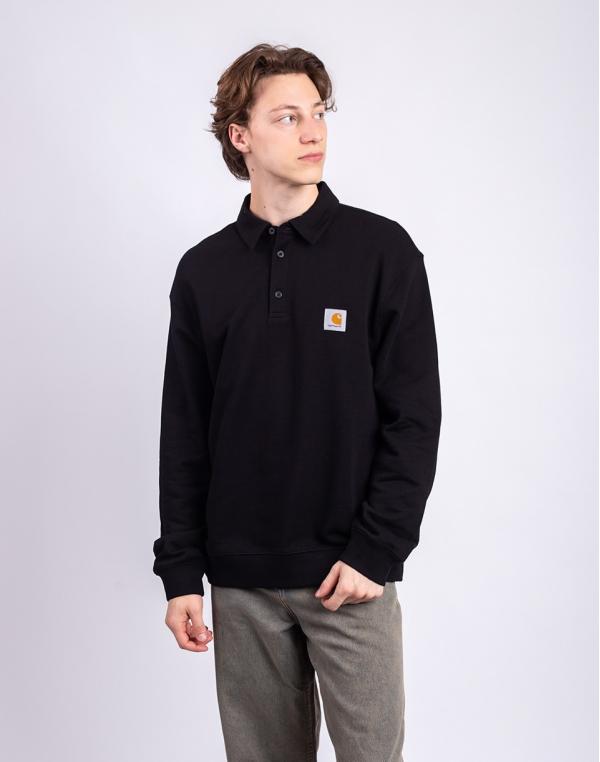 Carhartt WIP Polo Sweat Black S
