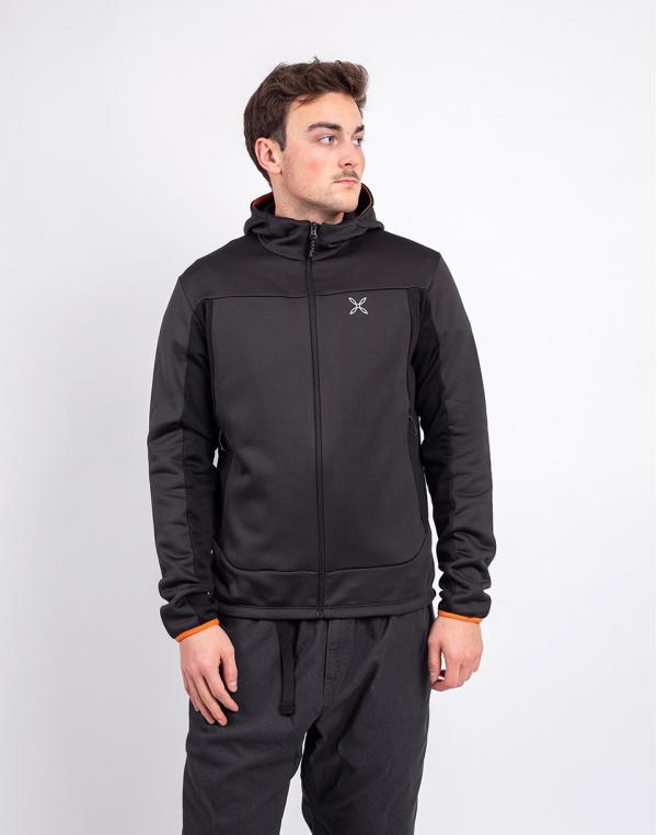 Montura Pulse Hooded Maglia 9268 ANTRACITE/ORANGE M