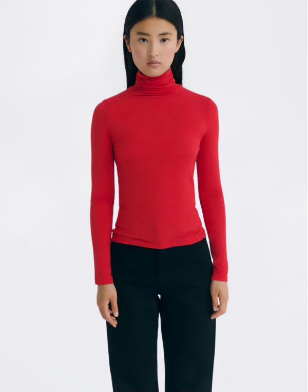 Tričko Thinking MU Red Noe Cachemire Top RED