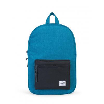 Batoh Herschel Supply Settlement Mid-Volume Petrol Crosshatch / Black