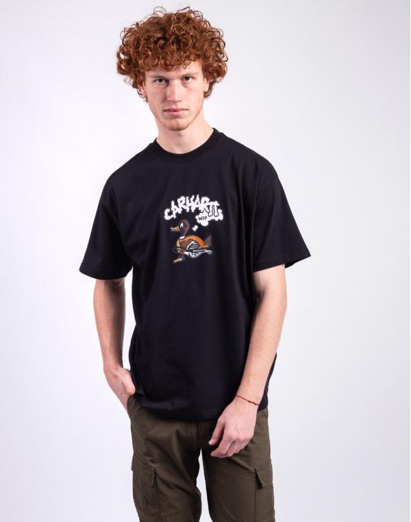 Tričko Carhartt WIP S/S Duck Duck T-Shirt Black