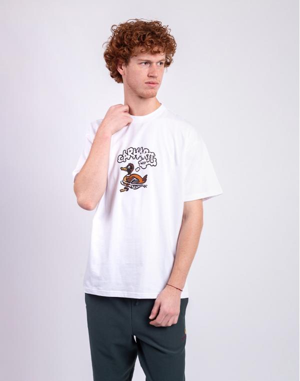 Tričko Carhartt WIP S/S Duck Duck T-Shirt White