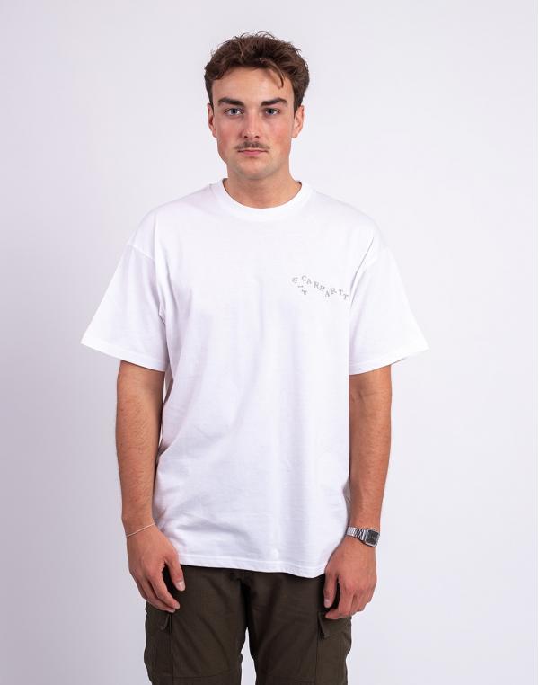 Tričko Carhartt WIP S/S Okniceok 01 T-Shirt White