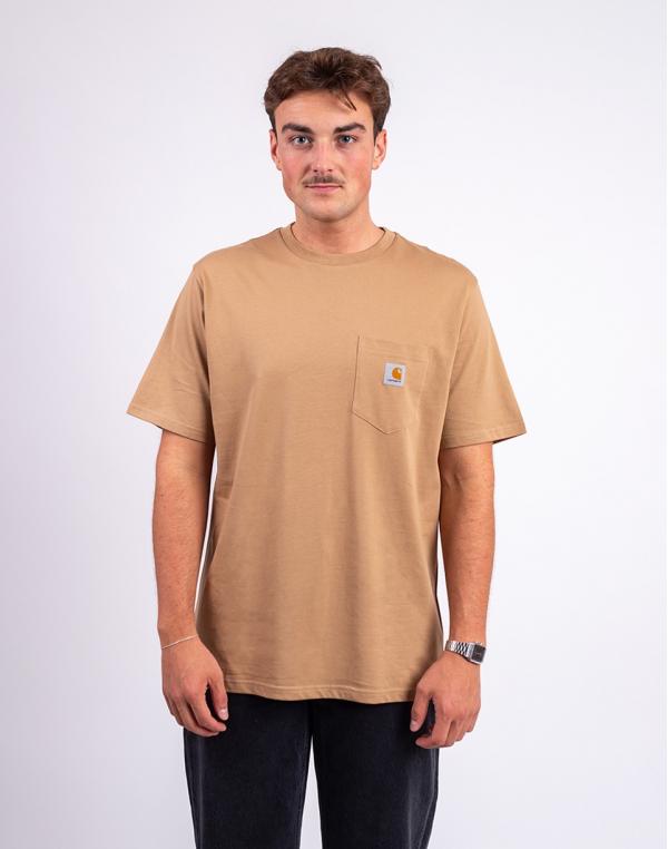 Tričko Carhartt WIP S/S Pocket T-Shirt Peanut