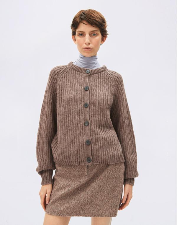 Armedangels Selmaa 2870 cinnamon dust melange XS