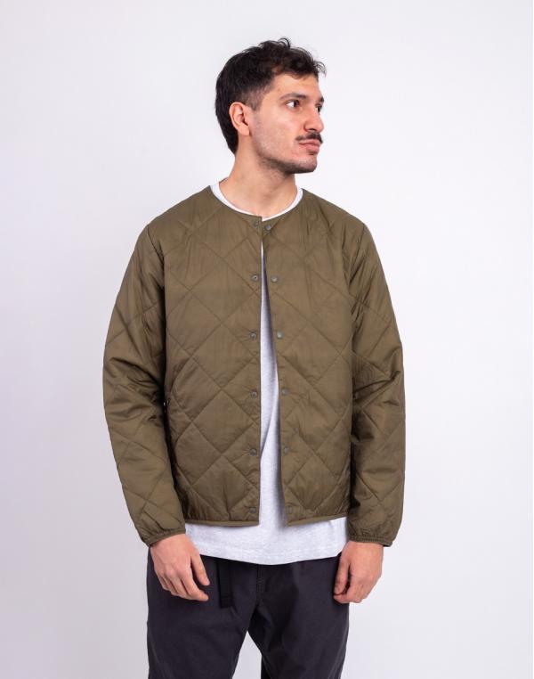 Gramicci Thermal Insulation Quilted Jacket DEEP LAUREL M