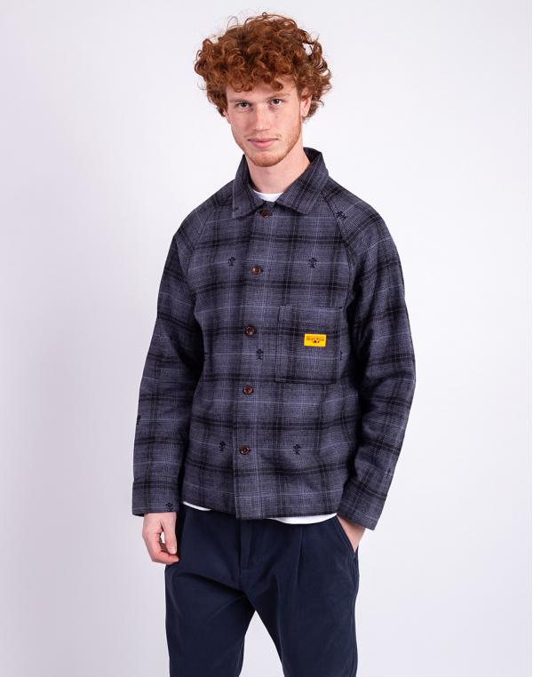 Service Works Thistle Plaid FOH Jacket BLACK XL