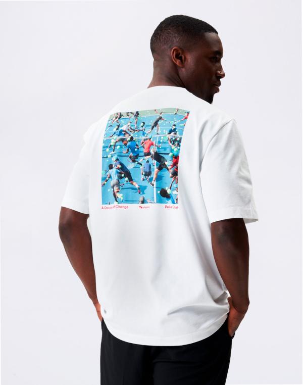 Tričko pinqponq Tshirt Cotton Graphic Men Pelle Cass Tennis