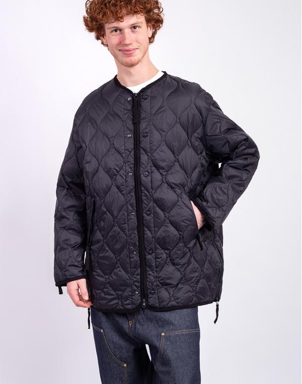 Taion Unisex Military M65 Liner W-Zip Down Jacket BLACK M