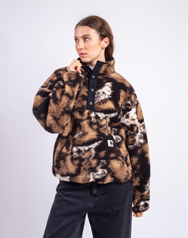 Carhartt WIP W' Elliot High Neck Liner Wild Dog Jacquard/Black S