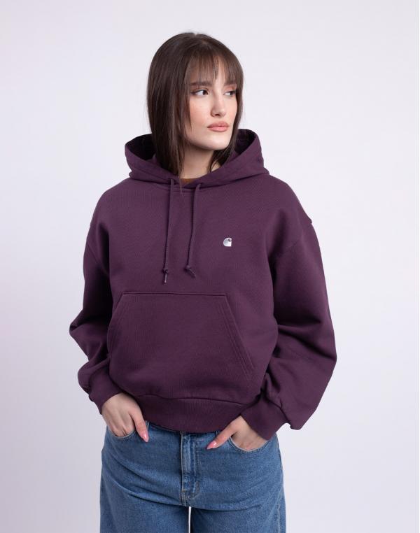 Carhartt WIP W' Hooded Casey Sweatshirt Cozy Purple/Silver XS