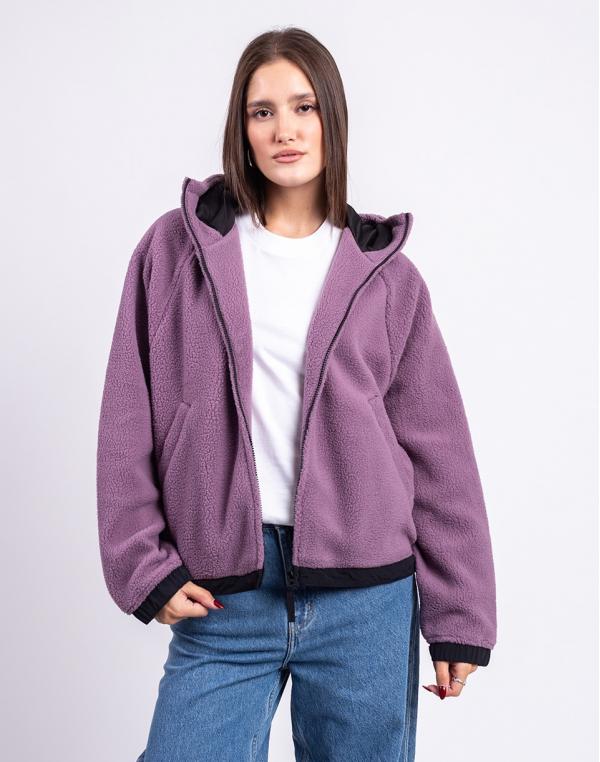 Carhartt WIP W' Hooded Helix Fleece Jacket Phlox/Porphyry XS