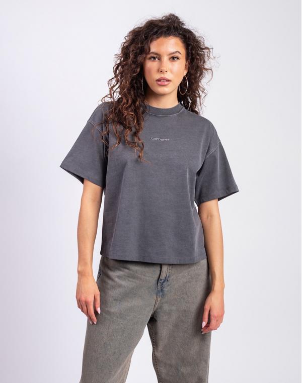 Tričko Carhartt WIP W' S/S Benton T-Shirt Graphite garment dyed