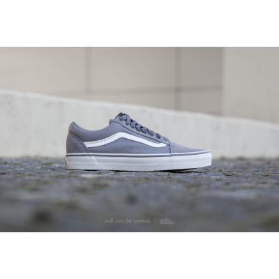Vans Old Skool (Suede/ Canvas) Frost Gray/ True White