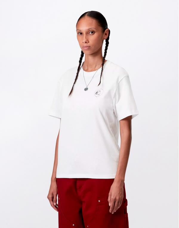 Tričko Carhartt WIP W' S/S Hearts Of Hartts T-S White