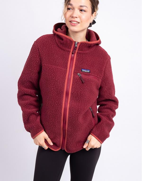 Patagonia W's Retro Pile Hoody Sequoia Red XS