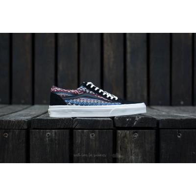 Vans Old Skool (Blanket Weave) Port Royale/ Blanc de Blanc