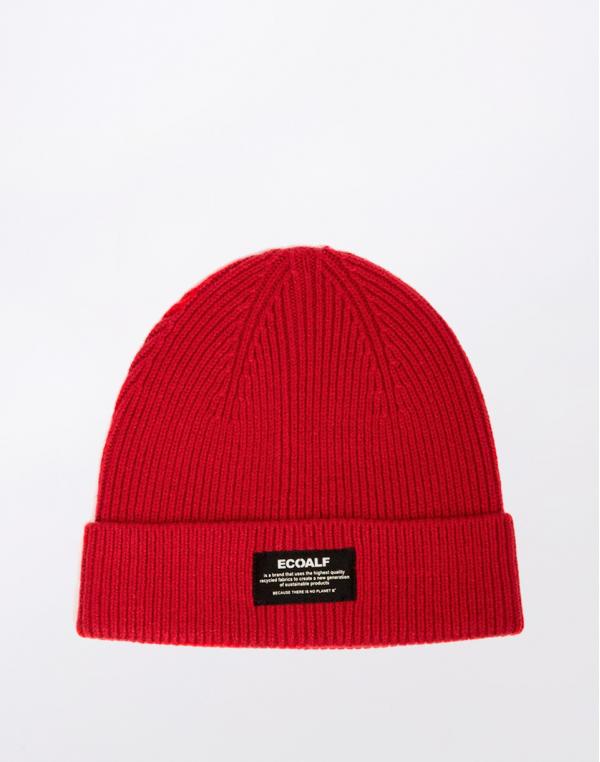 ECOALF Wool Beanie DARK RED