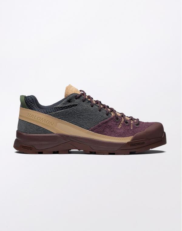 Salomon X-Alp Suede Plum Perfect/Nine Iron/Safari 42