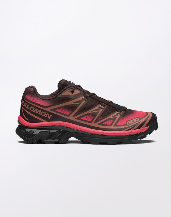 Salomon XT-6 Skyline Black Coffee/French Roast/Rouge Red 38 2/3