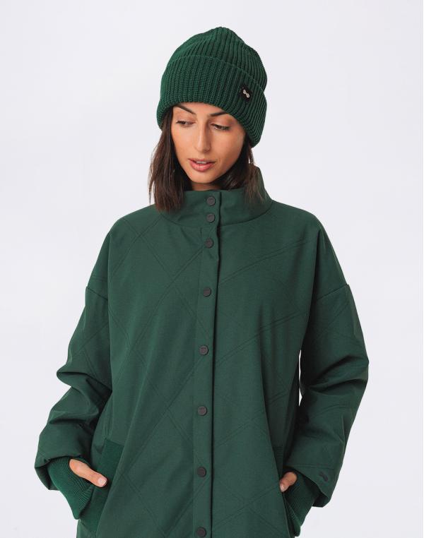 SKFK Zala-GOTS Hat F25G9 DARK GREEN