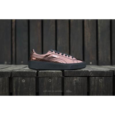 Puma Basket Platform Metallic Puma Black-Black-Puma Black