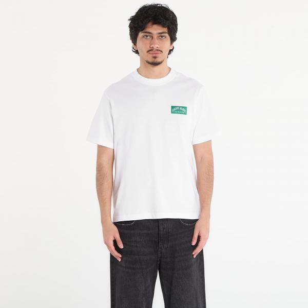 Tričko Calvin Klein Jeans Ss 20S Easy Collegiate Tee White XL