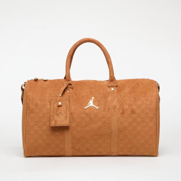 Jordan Jam Suede Monogram Duffle Cognac Universal
