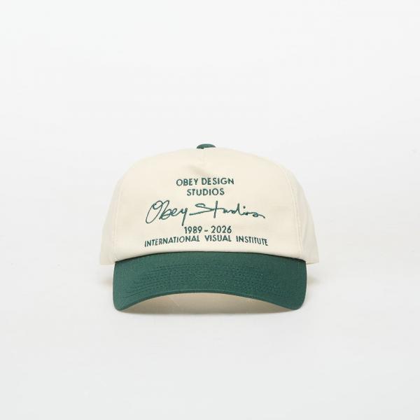 Kšiltovka OBEY Design Studios 5 Panel Sb Spruce Multi Universal