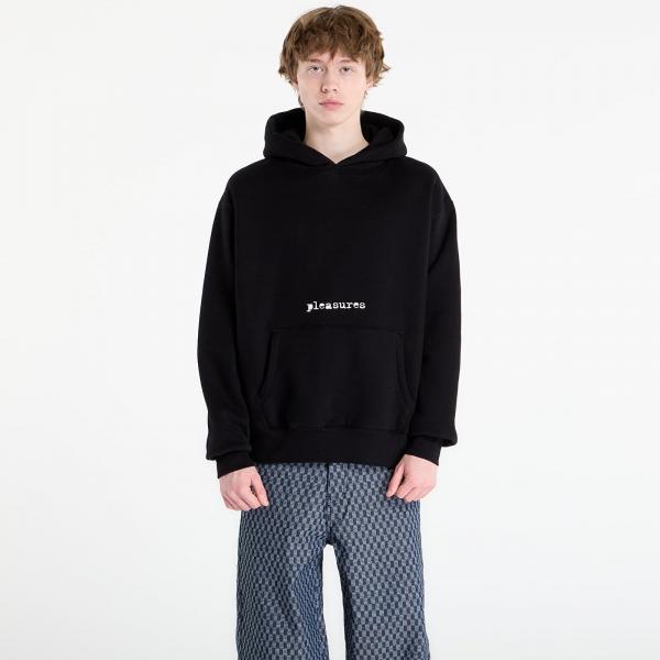 Mikina PLEASURES Slip Hoodie Black S