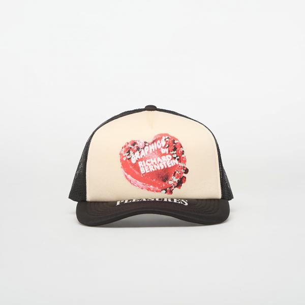 Kšiltovka PLEASURES Cake Trucker Hat Black Universal