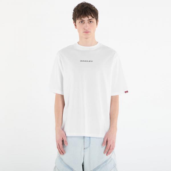 Tričko Oakley Heritage F&B Ellipse Ss Tee White XL