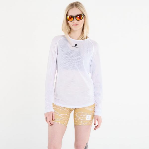Tričko SAYSKY Mesh Base Layer Long Sleeve White S