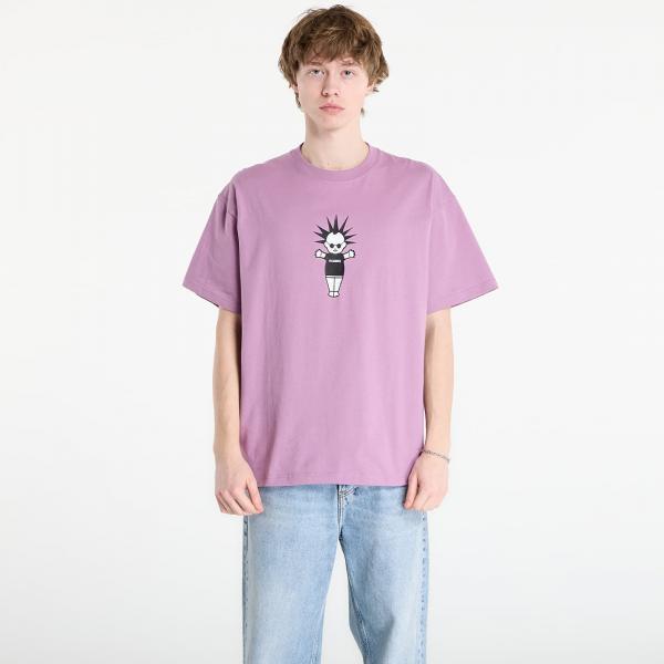 Tričko PLEASURES Punkpie T-Shirt Mauve L