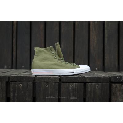 Converse Chuck Taylor AS Hi Fatigue Green/ White/ Signal Red