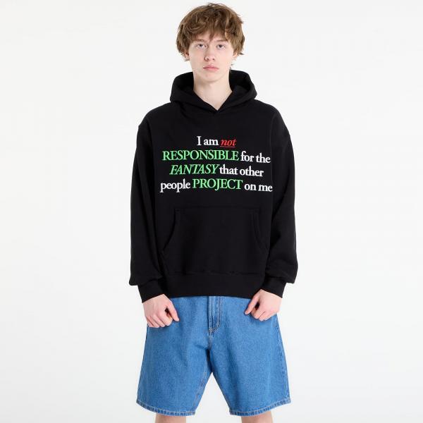 Mikina PLEASURES Responsible Hoodie Black S
