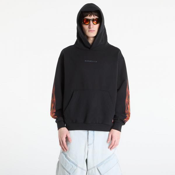 Mikina Oakley Fleece Hoodie Pitch Black XL