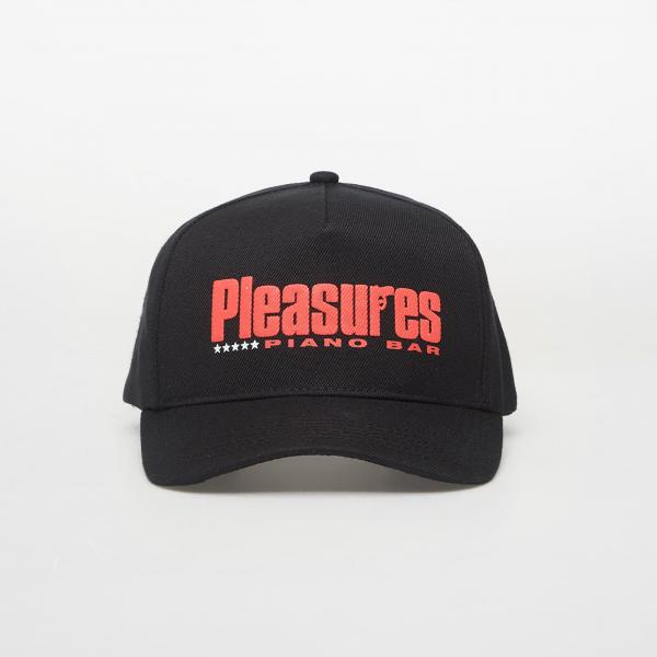 Kšiltovka PLEASURES Piano Bar Snapback Black Universal