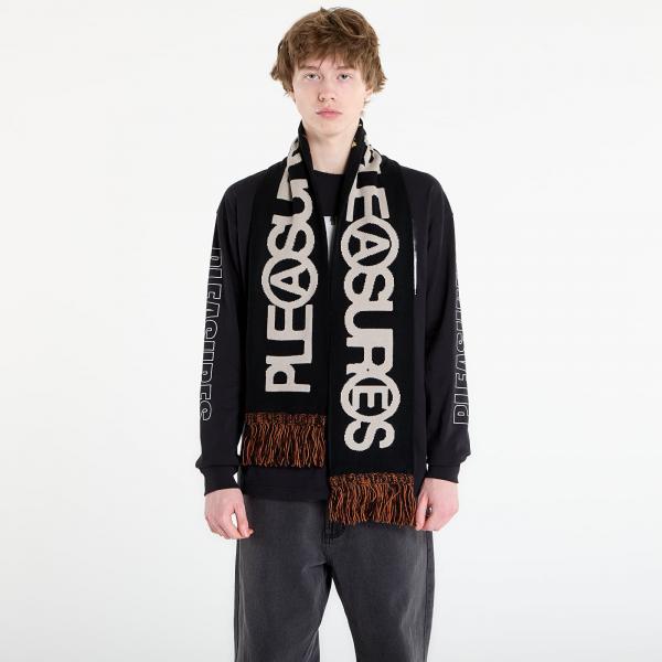 Šála PLEASURES Zine Scarf Black Universal