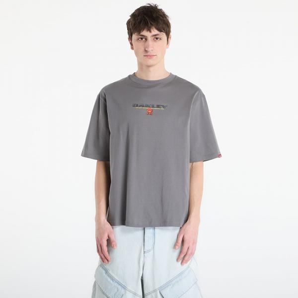 Tričko Oakley Flame F&B Ss Tee Granite Gray S