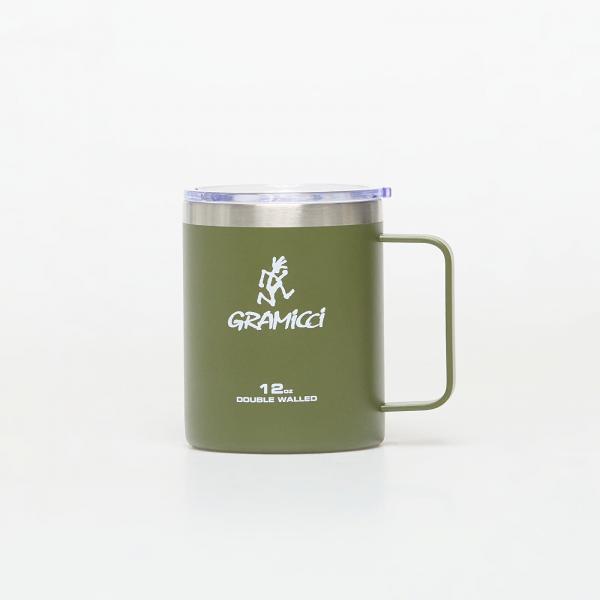 Gramicci Double Walled Stainless Steel Mug Olive Universal