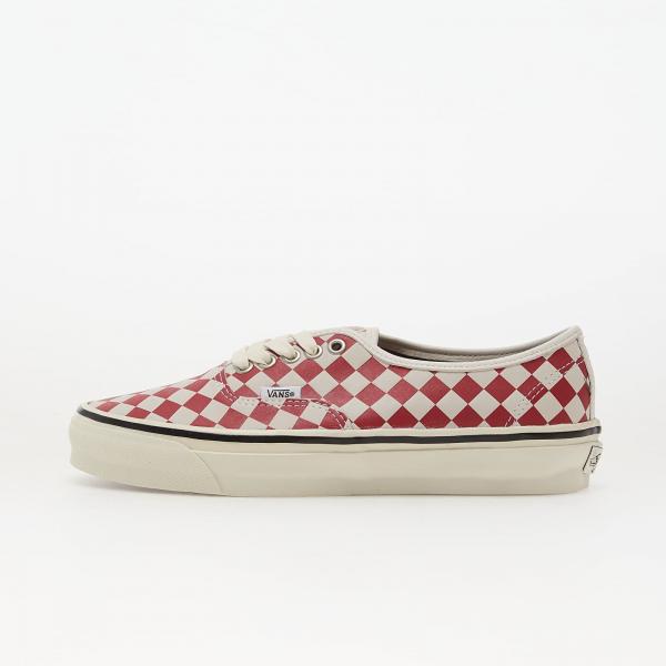 Tenisky Vans LX Authentic 44 Diamond Check Red/ Marshmallow EUR 40