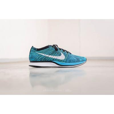 Nike Flyknit Racer Blue Glow/ White-Black