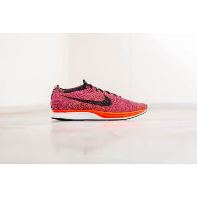 Nike Flyknit Racer Black/ Black-Hyper Orange-Vivid Purple