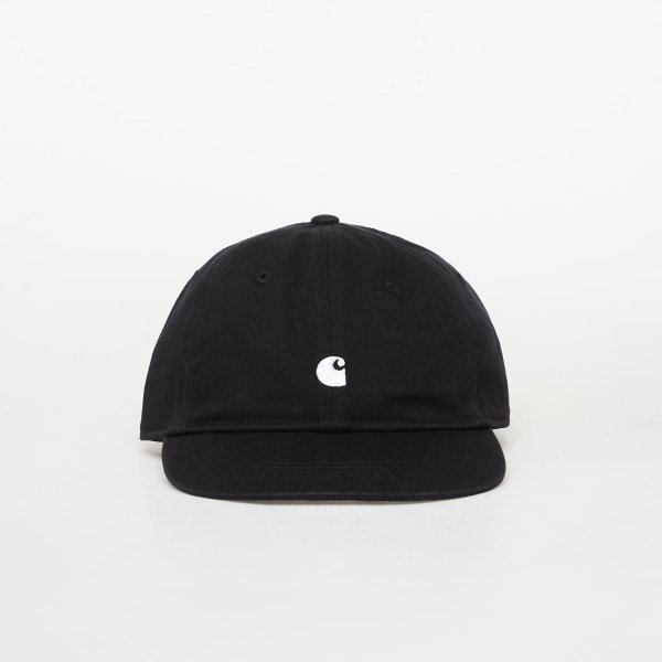 Kšiltovka Carhartt WIP Madison Logo Cap Black/ White Universal
