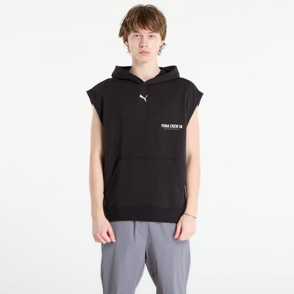 Mikina Puma M Graphics Sleeveless Hoodie Puma Black S
