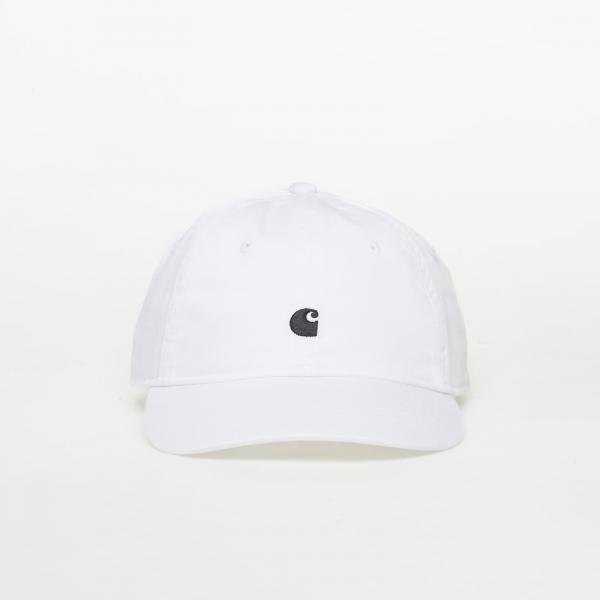 Kšiltovka Carhartt WIP Madison Logo Cap White/ Black Universal