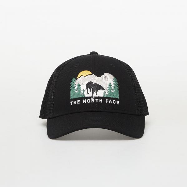 Kšiltovka The North Face Embroidered Mudder Trucker Cap TNF Black/ TNF Black/ Bear Graphic Universal
