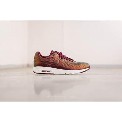 Nike Wmns Air Max 1 Ultra Premium Jacquard Metallic Mahogany/ Night Maroon