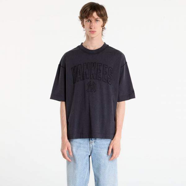 Tričko New Era MLB Washed Boxy Tee New York Yankees UNISEX Black S